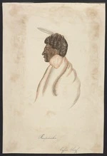 [Coates, Isaac] 1808-1878 :Rauparaha. Kafia Chief [1843?]