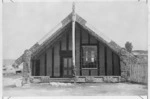 Valentine, George Dobson, 1852-1890: Carved house, Ohinemutu
