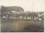 Creator unknown :Photograph of poi performance at New Zealand International Exhibition, Christchurch