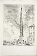 Piranesi, Giovanni Battista, 1720-1778 :Obelisco Egizio. Piranesi Architetto fec[it] [1759]