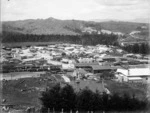 Part 2 of a 2 part panorama overlooking the town of Taihape