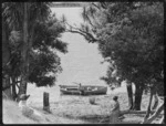 Boat on Lake Rotoehu
