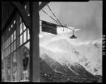 Mount Sefton, seen from the Hermitage hotel, Mount Cook - Photograph taken by K V Bigwood