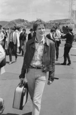 The Who and The Small Faces arrive at Wellington Airport