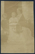 Portrait of Jessie Crawford and children