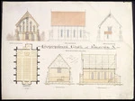 Swan, John Sydney, 1874-1936 :Congregational church at Palmerston North. Clere & Swan, Wellington, August, 1900