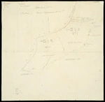 Buchanan, John Duncan Henry, 1902-1961 :Plan of Ngatarawa nos. 1 & 1a. [ms map]. Traced GDHB, [186-?]