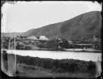 Looking across the Whanganui River towards the settlement of Upokongaro