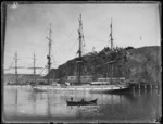 Ship Turakina at Port Chalmers, Dunedin
