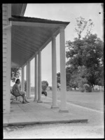 View from the verandah of the Treaty house, Waitangi