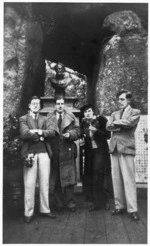 William Empson, James Bertram, Robin Hyde, and Mr Rainer