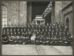 Wellington Corporation Electric Tramways employees, including Tramways brass band