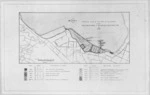 Map of the port of Wellington showing reclamations and wharves constructed to 1884