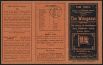 A Hatrick & Co. :Timetable, subject to alterations without notice and circumstances permitting. Steamers, New Pipiriki house; What to do at Pipiriki [ca 1912]