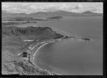 Aerial view of Motutere Point and Lake Taupo