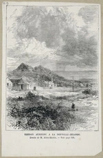 Univers illustré: Terrain aurifere a la Nouvelle-Zelande / dessin de M. Allen-Martin [sic]. - [Paris ; L'Univers Illustre, 1862?].