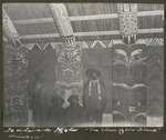 Interior of Te Whai-a-te-Motu meeting house, Mataatua