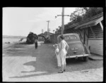 Train at Opua railway station