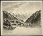 [Moreton, Samuel Horatio], 1845?-1921 :Mokura Gorge [ca 1890]
