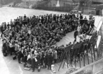 Open air concert given by pupils of Brooklyn School