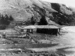 Shearing shed and homestead, Te Ikaamaru Bay