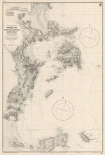 Great Britain. Hydrographic Office :Omaha Bay to Tiri-Tiri Matangi including Kawau Bay. [map with ms annotations]. 1906