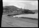 Looking towards the patent slip at Evans Bay, Wellington