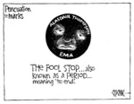 Winter, Mark 1958- :Punctuation remarks - The fool stop... also known as a period... meaning 'to end'. 24 June 2011