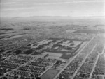 Aerial view of Invercargill showing Queen's Park