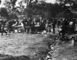 Soldiers at a 2nd NZEF transit camp at Suda Bay, Crete