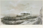 Mitford, John Guise, 1822-1854 :Waikato - Provision huts. [1844]