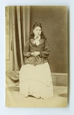 American Photo Company (Auckland) fl 1870s : [Maori portrait - Woman]