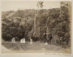 Women playing croquet at Judge Bathgate's property, The Glen, Dunedin