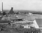 View of Waiuta township and the south shaft