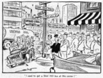 Scales, Sydney Ernest, 1916-2003 :"I used to get a Shiel Hill bus at this corner!" Otago Daily Times, 7 November, 1958