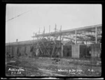 Construction of the Addington railway workshop, Wheels and Bogies