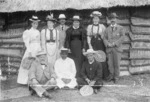 Photograph of Richard John Seddon and party in Samoa