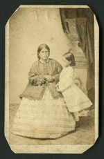 Bartlett & Co (Auckland) :[Portrait - Woman and young girl]