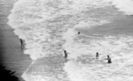 Swimmers Onetangi Beach