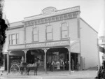 Shop of R & E Tingey, decorators, in Wanganui