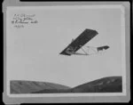 Glider test off cashmere hills on 16.4.1932