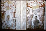 Detail of painting on inside walls of Rongopai whare