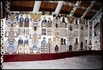 Painting on inside walls of Rongopai whare
