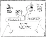 Brockie, Robert Ellison, 1932- :'The water's gone cold!' 'That's no reason to pull the plug out...' National Business Review, 26 September, 2003.