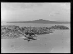 Devonport, with North head and Rangitoto