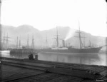 Ships at Lyttelton Wharf