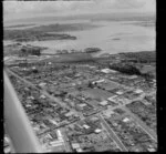 Suburb of Otahuhu, looking across to Mangere Domain, Auckland