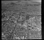 Christchurch, with Port Hills