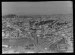 Freemans Bay, with motorway, Auckland