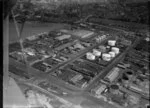 Shell and Plume oil tanks, Westhaven, Auckland